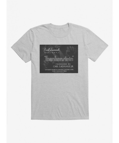 Limited Time Special Frankenstein Title Card T-Shirt $5.93 T-Shirts