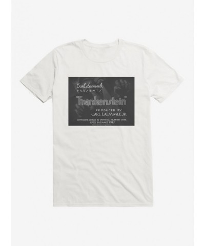 Limited Time Special Frankenstein Title Card T-Shirt $5.93 T-Shirts