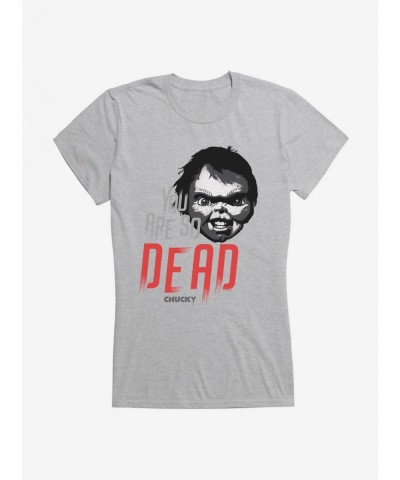 Festival Price Chucky You Are So Dead Girls T-Shirt $9.36 T-Shirts