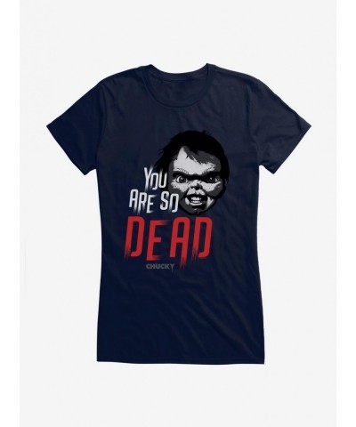 Festival Price Chucky You Are So Dead Girls T-Shirt $9.36 T-Shirts