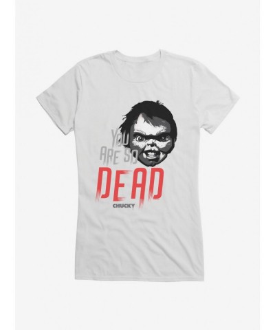 Festival Price Chucky You Are So Dead Girls T-Shirt $9.36 T-Shirts