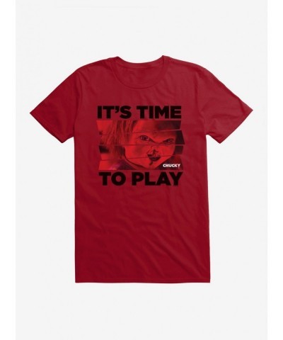 Exclusive Price Chucky Time To Play T-Shirt $5.74 T-Shirts