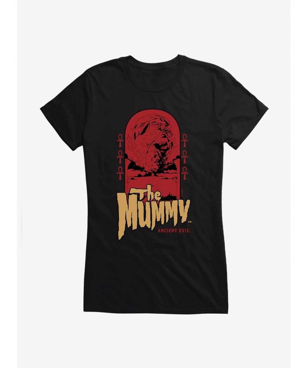 Limited-time Offer Universal Monsters The Mummy Window Girls T-Shirt $7.97 T-Shirts