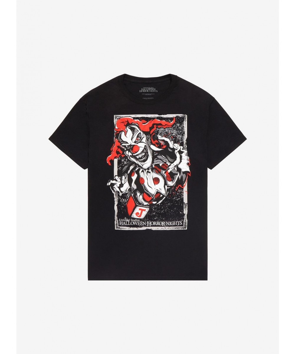 Flash Deal Universal Studios Halloween Horror Nights Jack The Clown T-Shirt $3.79 T-Shirts