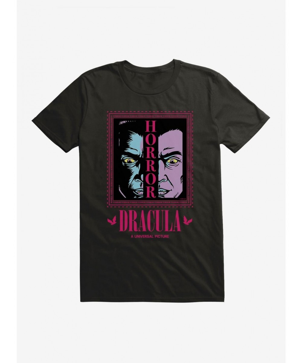 Wholesale Universal Monsters Dracula Two-Faced T-Shirt $6.31 T-Shirts