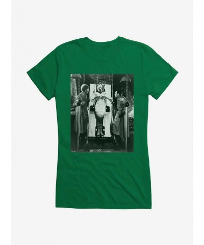 Seasonal Sale Universal Monsters Bride Of Frankenstein Created Girls T-Shirt $7.97 T-Shirts