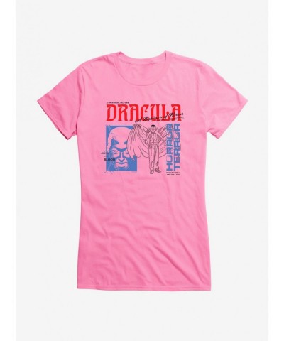 New Arrival Universal Monsters Dracula Blood Girls T-Shirt $6.97 T-Shirts