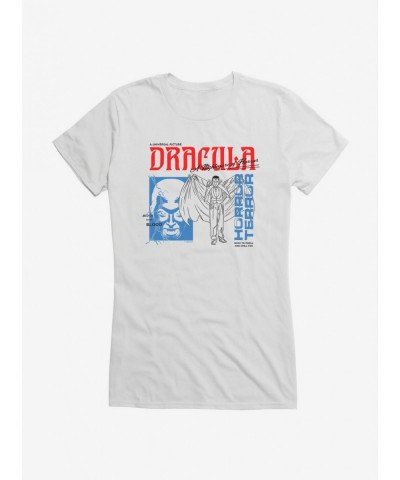 New Arrival Universal Monsters Dracula Blood Girls T-Shirt $6.97 T-Shirts