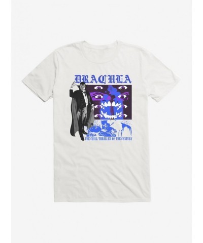 Fashion Universal Monsters Dracula The Chill Thriller T-Shirt $8.60 T-Shirts