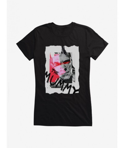 Exclusive Price Universal Monsters The Mummy Artistic Overlay Girls T-Shirt $6.77 T-Shirts