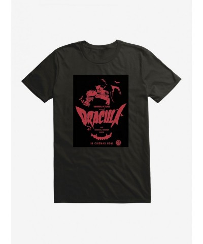 Flash Deal Dracula Poster In Cinemas Now T-Shirt $8.60 T-Shirts