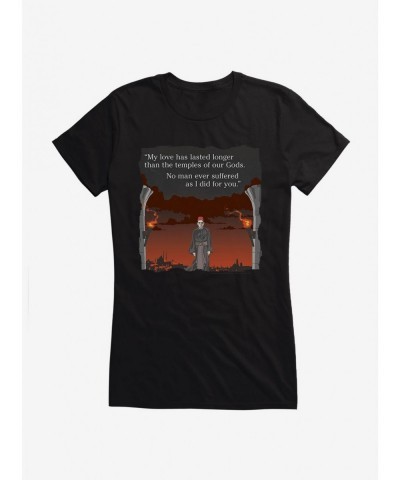 Wholesale Universal Monsters The Mummy Suffer Quote Girls T-Shirt $5.98 T-Shirts