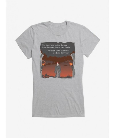 Wholesale Universal Monsters The Mummy Suffer Quote Girls T-Shirt $5.98 T-Shirts