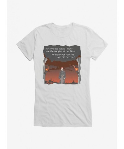 Wholesale Universal Monsters The Mummy Suffer Quote Girls T-Shirt $5.98 T-Shirts