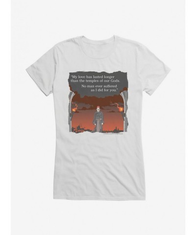 Wholesale Universal Monsters The Mummy Suffer Quote Girls T-Shirt $5.98 T-Shirts