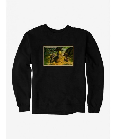 Hot Selling Universal Monsters The Creature From The Black Lagoon Forbidden Depths Sweatshirt $14.46 Sweatshirts