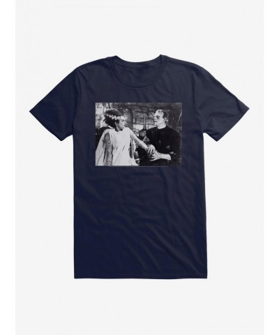 Discount Sale Universal Monsters Bride Of Frankenstein Couple T-Shirt $7.27 T-Shirts