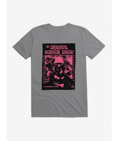 Seasonal Sale Universal Monsters Frankenstein Pink Face T-Shirt $7.84 T-Shirts