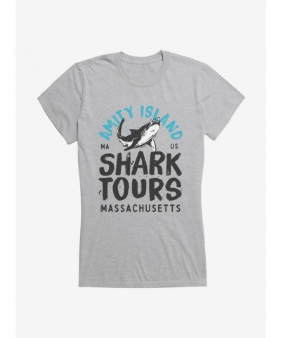 Limited-time Offer Jaws Amity Island Massachusetts Girls T-Shirt $7.17 T-Shirts