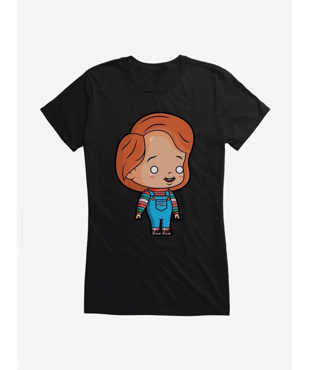 Trendy Chucky Animated Girls T-Shirt $6.18 T-Shirts