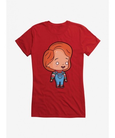 Trendy Chucky Animated Girls T-Shirt $6.18 T-Shirts