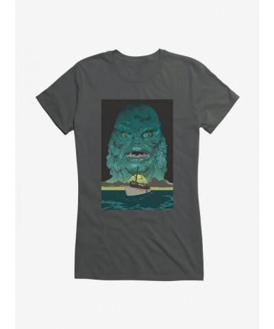 Sale Item Creature From The Black Lagoon Turn Back Girls T-Shirt $8.96 T-Shirts