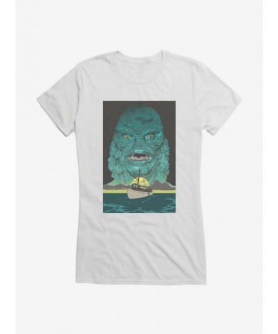 Sale Item Creature From The Black Lagoon Turn Back Girls T-Shirt $8.96 T-Shirts