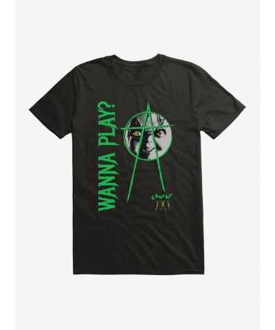 Pre-sale Chucky Wanna Play? T-Shirt $8.80 T-Shirts