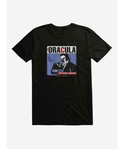 Hot Selling Dracula Nocturnal Predator T-Shirt $7.65 T-Shirts