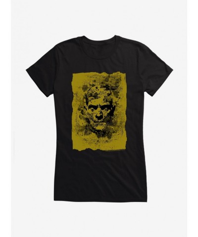 New Arrival Universal Monsters The Mummy Hieroglyphics Portrait Girls T-Shirt $9.96 T-Shirts