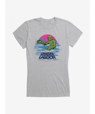 Value for Money Creature From The Black Lagoon Pastel Title Art Girls T-Shirt $5.98 T-Shirts