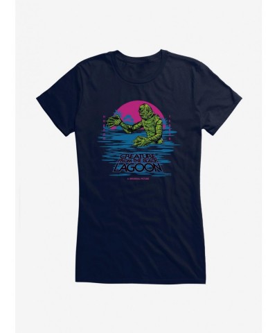 Value for Money Creature From The Black Lagoon Pastel Title Art Girls T-Shirt $5.98 T-Shirts