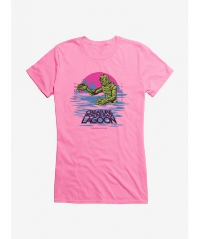 Value for Money Creature From The Black Lagoon Pastel Title Art Girls T-Shirt $5.98 T-Shirts