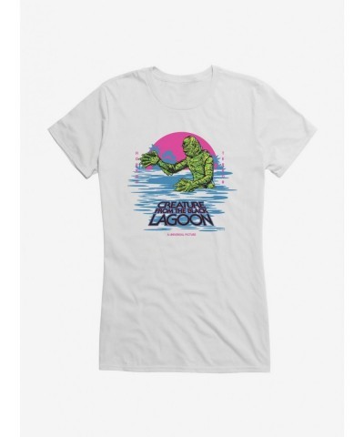 Value for Money Creature From The Black Lagoon Pastel Title Art Girls T-Shirt $5.98 T-Shirts