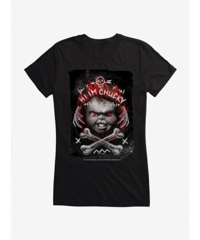 Wholesale Chucky Hi I'm Chucky Girls T-Shirt $8.76 T-Shirts