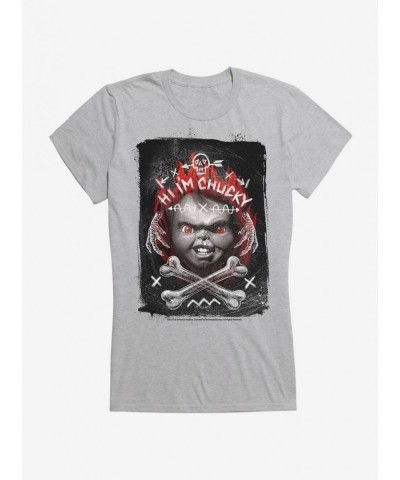 Wholesale Chucky Hi I'm Chucky Girls T-Shirt $8.76 T-Shirts