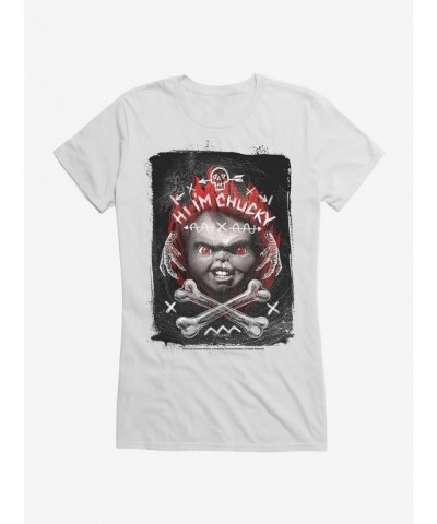 Wholesale Chucky Hi I'm Chucky Girls T-Shirt $8.76 T-Shirts