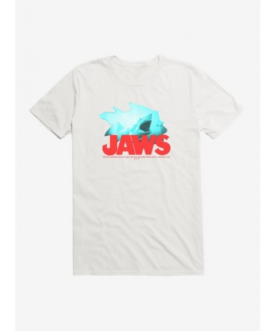 Seasonal Sale Jaws Swim And Eat Quote T-Shirt $7.84 T-Shirts