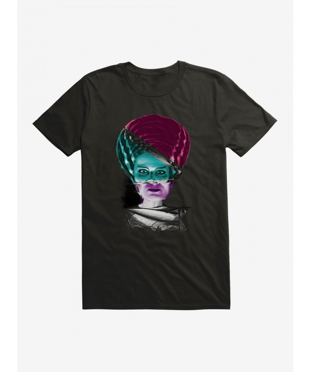 Value for Money Universal Monsters Bride Of Frankenstein Mash Up T-Shirt $7.84 T-Shirts